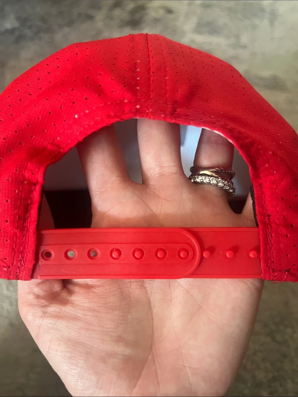 Made in Minnesota Red Performance Trucker Hat
